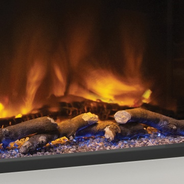 Elgin & Hall Pryzm Velino Electric Fireplace Suite